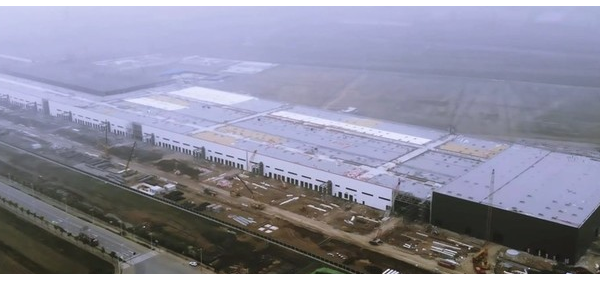 特斯拉：上海超级工厂的基建工程已经接近尾声