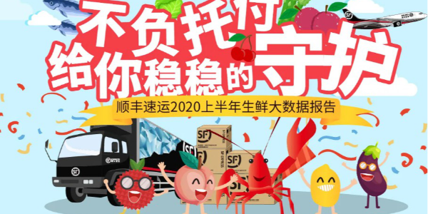 顺丰发布生鲜大数据报告：上半年共送出近2.5亿件快递